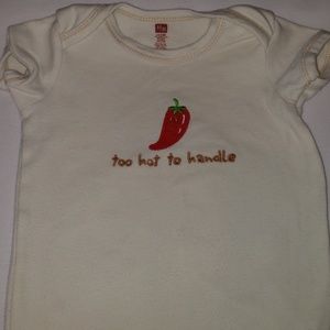 🌶HB~ TOO HOT TO HANDLE 🌶onesie